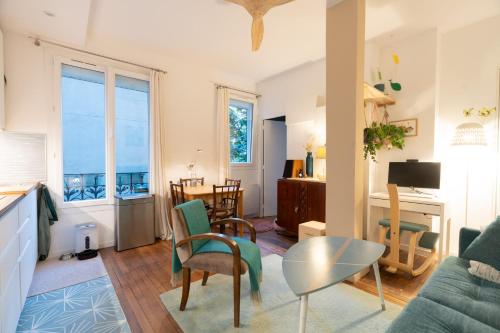 3 p. 47m2 au pied de Montmartre - Idéal JO 2024