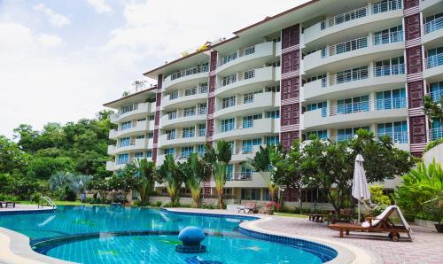 Bazén v ubytování SeaRidge Hua Hin Resort & Poolvilla nebo v jeho okolí