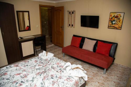 Postel nebo postele na pokoji v ubytování Violeta 7 Guest House