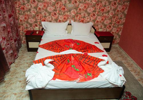 Postel nebo postele na pokoji v ubytování Violeta 7 Guest House