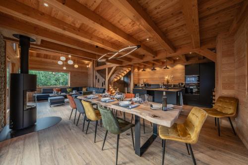 Kuchyň nebo kuchyňský kout v ubytování Chalet Dibona