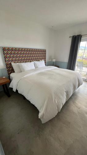 Cama o camas de una habitación en Santerra, Valle de Guadalupe