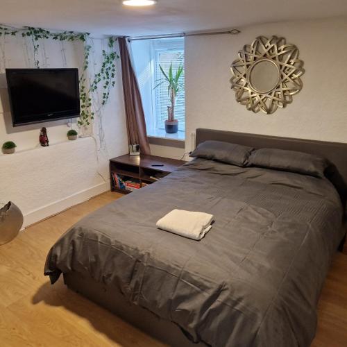 Katil atau katil-katil dalam bilik di Hide away (Central Inverurie)