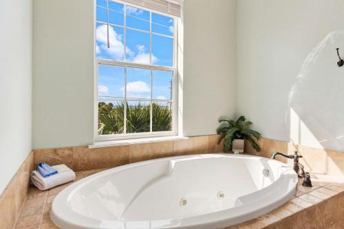 Et badeværelse på Periwinkle Paradise