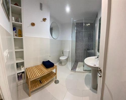 Ένα μπάνιο στο La Siete de San Lorenzo