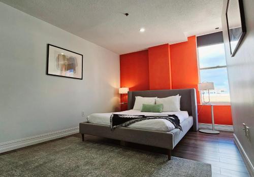 Posezení v ubytování The Lofts on Clematis 408 Downtown West Palm Beach