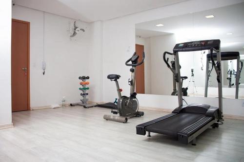 Centrum fitness w obiekcie Excelente Apto setor Bueno 1101