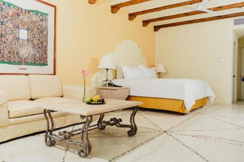 Quinta Real Huatulcoにあるベッド