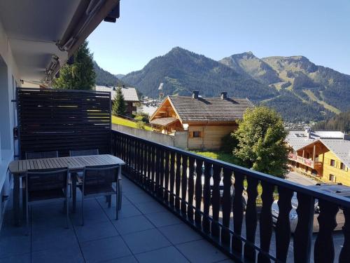 Appartement Châtel 2 pièces, 5 pers, Balcon sud, Parking
