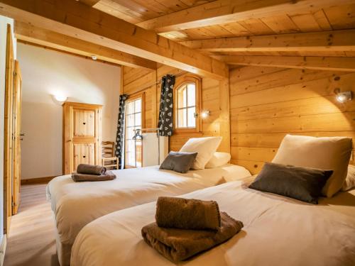 Chalet spacieux à Châtel, 8 chambres, jacuzzi, proche pistes