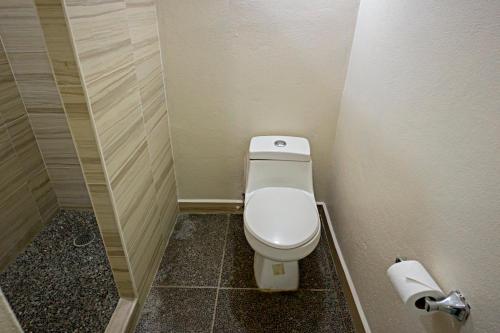 Koupelna v ubytování hotel isla Bonita