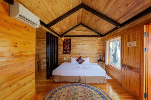 Letto o letti in una camera di Laxsik Ecolodge