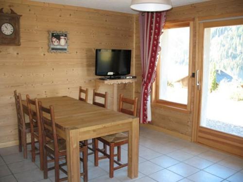 Chalet 3 pièces à Châtel, 6 pers., animaux admis, parking