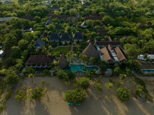 Letecký snímek ubytování Sudamala Resort, Komodo, Labuan Bajo