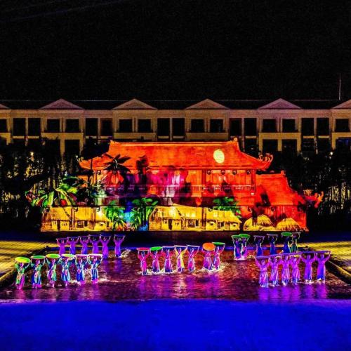 La alberca dentro o cerca de RAINBOW Motel