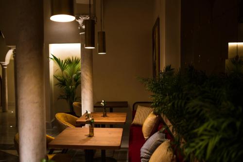 Ruang duduk di Legado Magdalena Hotel