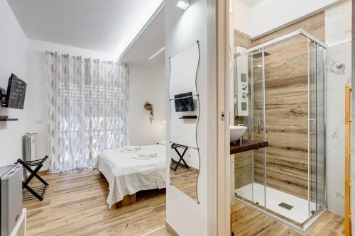 Koupelna v ubytování VATICANDREAM GUEST HOUSE