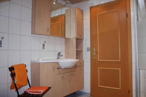 Koupelna v ubytování Ferienwohnung Ingrid