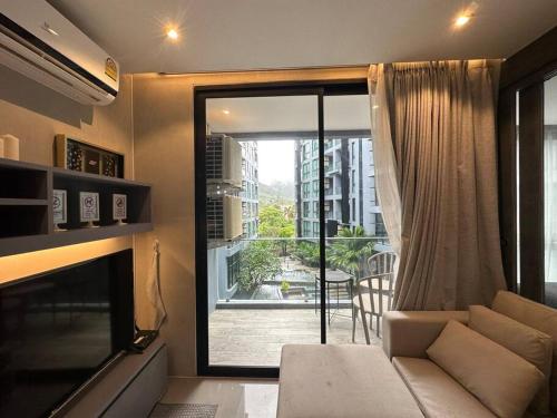 Istumisnurk majutusasutuses Luxury one apartment for rent Kamala