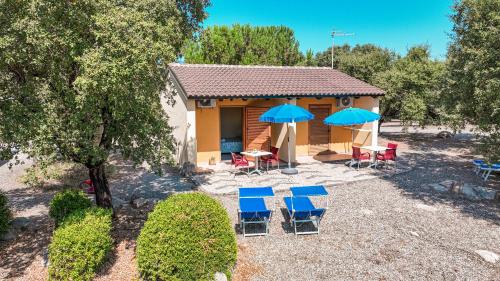 Zahrada ubytování Agriturismo Rocce Bianche