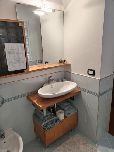 Bilik mandi di B & B Ametista Bergamo