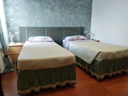 Katil atau katil-katil dalam bilik di B & B Ametista Bergamo