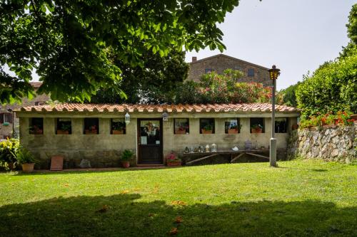 Taman di luar La pieve - Gerani