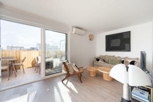 Beautiful flat with terrace - Carre d'Or Cannes