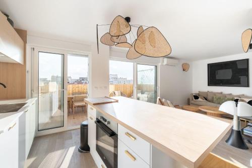 Beautiful flat with terrace - Carre d'Or Cannes