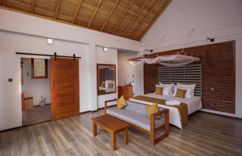 Kuchyň nebo kuchyňský kout v ubytování Dowa Elegance Resort