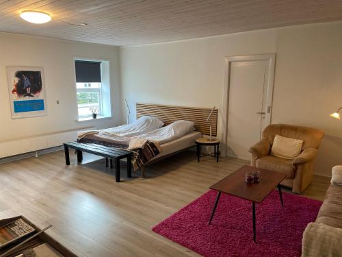 Postel nebo postele na pokoji v ubytování Stay in Brøns