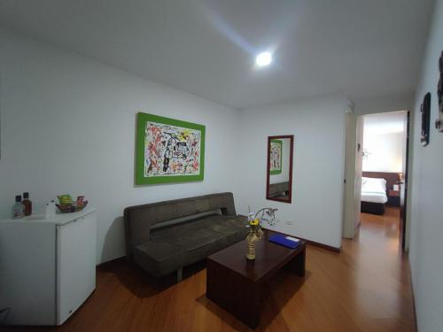 Posezení v ubytování Hotel Casa Galvez