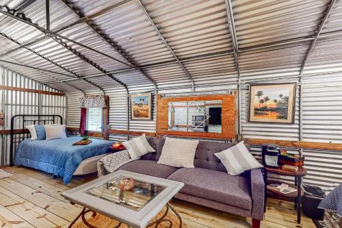 Postel nebo postele na pokoji v ubytování Bunk House