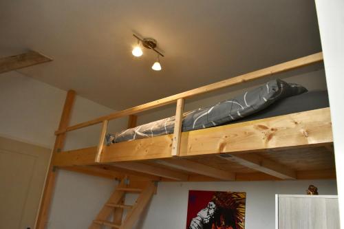 Giường tầng trong phòng chung tại La Domus Lemaitre 8 - formule éco -parking - WIFI - autoroute