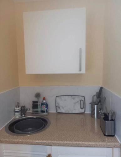 Dapur atau dapur kecil di Self Contained Garden Annexe in Bodmin