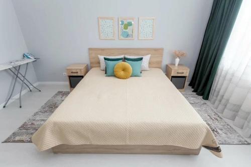 Cama o camas de una habitación en Южное созвездие