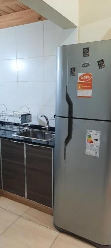 Dapur atau dapur kecil di Dulce Refugio