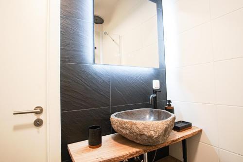 Ένα μπάνιο στο Apartment I Wi-Fi I Parkplatz I Balkon EssenFusion