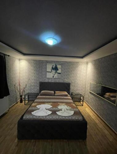 Postel nebo postele na pokoji v ubytování Hotel sofra