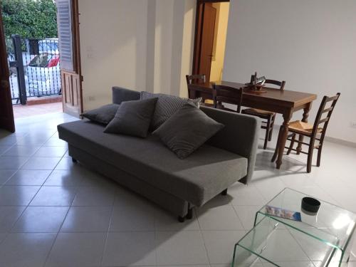 Χώρος καθιστικού στο Mondello La Piazzetta Apartment