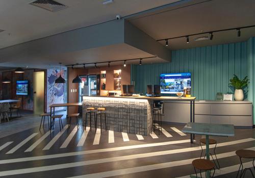 Lounge nebo bar v ubytování Ibis Budget Salvador