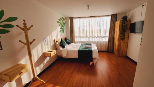 Cama o camas de una habitación en Hotel Natural Sevgi