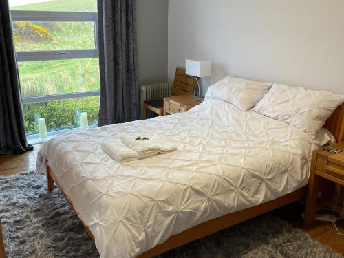 Posteľ alebo postele v izbe v ubytovaní Sea View At Lamberton