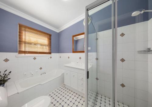 Et badeværelse på Scarborough Cottage