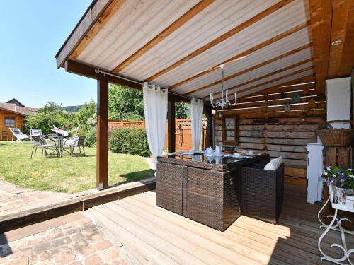 Gîte alsacien 75m² avec 2 chambres, climatisation, jardin privé, proche Colmar et Mulhouse - FR-1-744-2