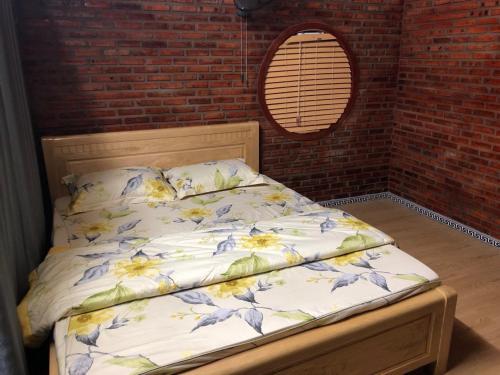 Postel nebo postele na pokoji v ubytování Villa Dốc Lết