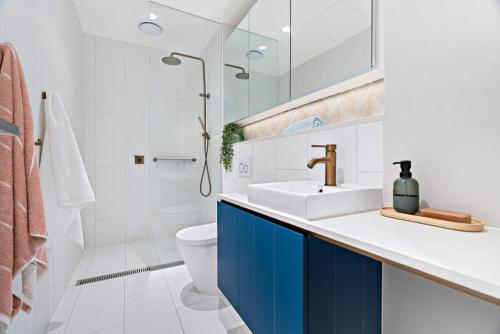 Koupelna v ubytování 11/7 White street