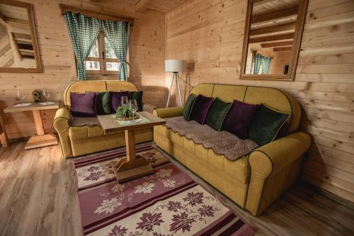 Posezení v ubytování JELA NATURAL RESORT
