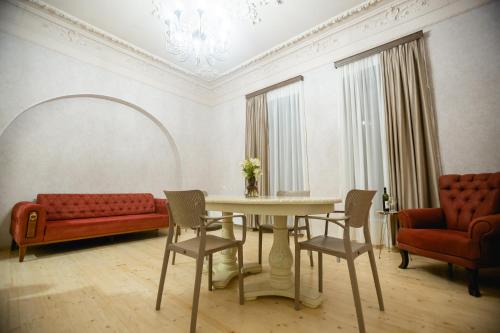 Χώρος καθιστικού στο Moedani-Very Center Apartments in Kutaisi