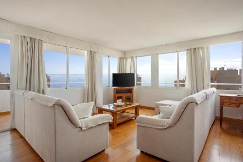PLAYAMAR FLAT IN THE BEACH WITH POOL, TENNIS AND PADDLE COURT, GARDENs